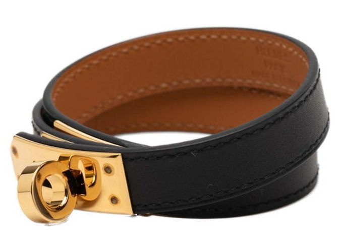Hermès Pulsera Kelly Double Tour Hermes Negro - vista 2