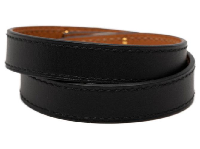 Hermès Pulsera Kelly Double Tour Hermes Negro - vista 3