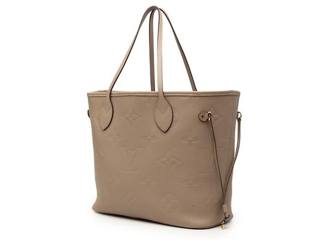 Borsa Tote Louis Vuitton Monogram Empreinte Neverfull MM Grigio - vista 2