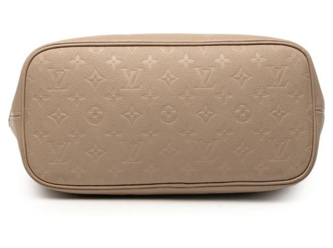 Borsa Tote Louis Vuitton Monogram Empreinte Neverfull MM Grigio - vista 3