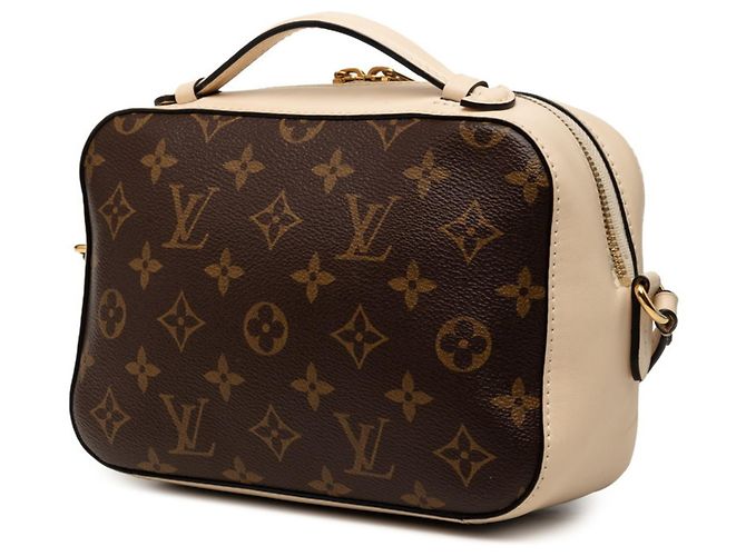 Borsa Louis Vuitton Monogram Saint-Onge Marrone Beige - vista 2