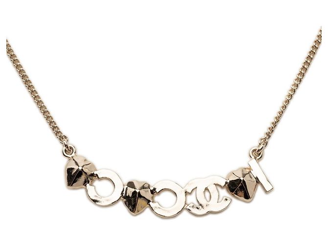Collana Chanel Heart Coco Mark D'oro - vista 2