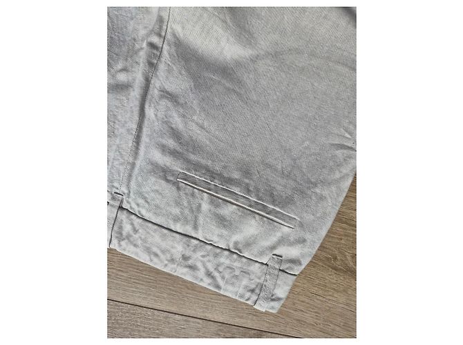 Barbara Bui Pantalones rectos de lino beige - vista 5
