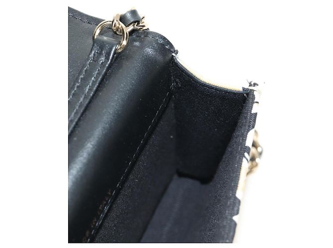 CHANEL ChainShoulderPouch Mini Matelasse 13 Bag Satin Beige Gold CC Auth 185928M D'oro - vista 18