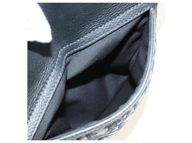 Sac à main Christian Dior Trotter Canvas 2way Navy Silver Auth ki6683SAM - vue 18