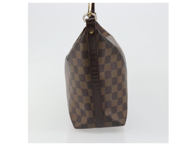 LOUIS VUITTON Damier Ebene Illovo MM Shoulder Bag N51995 LV Auth hk3870 - vista 5