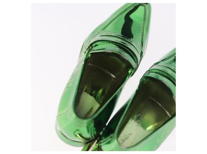 Portachiavi Berluti metallo Green Auth 186358M Verde - vista 13