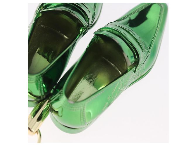 Portachiavi Berluti metallo Green Auth 186358M Verde - vista 14