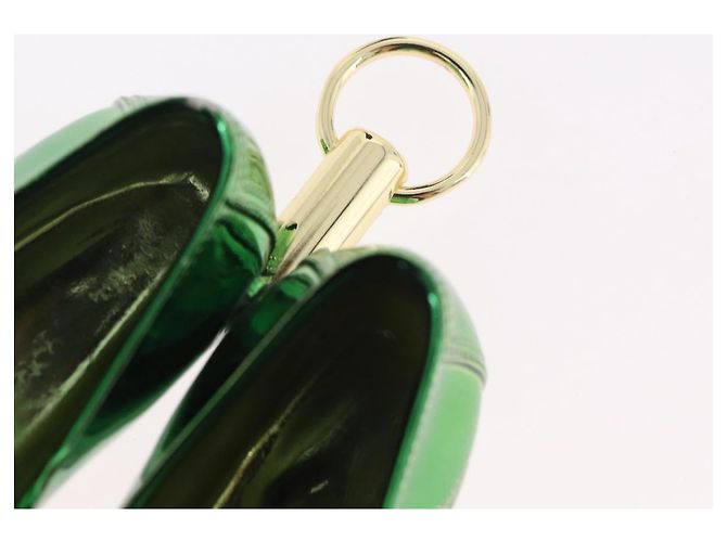 Portachiavi Berluti metallo Green Auth 186358M Verde - vista 5