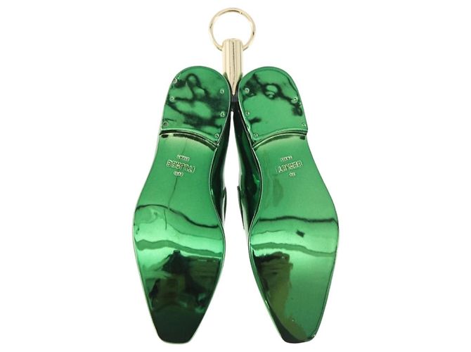 Portachiavi Berluti metallo Green Auth 186358M Verde - vista 6