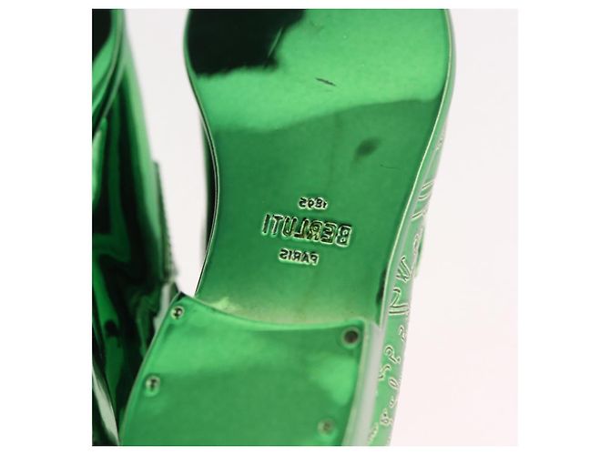 Portachiavi Berluti metallo Green Auth 186358M Verde - vista 9