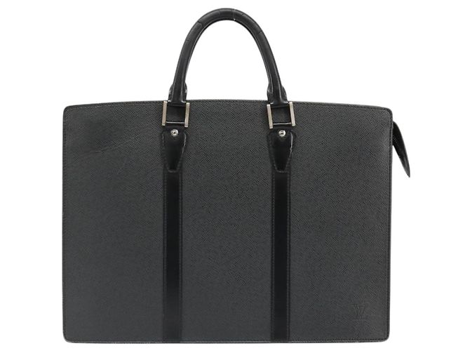 LOUIS VUITTON Taiga Porte Documents Rozan Bag Ardoise M30052 LV Auth ka4757 Grigio - vista 13
