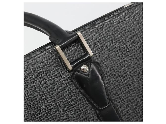 LOUIS VUITTON Taiga Porte Documents Rozan Bag Ardoise M30052 LV Auth ka4757 Grigio - vista 18