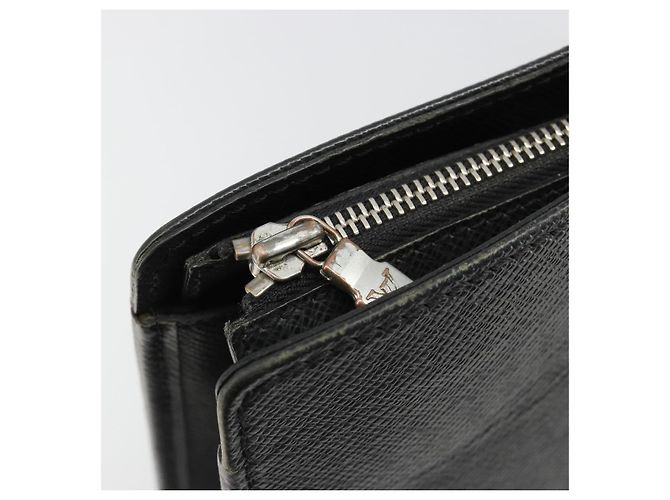 LOUIS VUITTON Taiga Porte Documents Rozan Bag Ardoise M30052 LV Auth ka4757 Grigio - vista 19