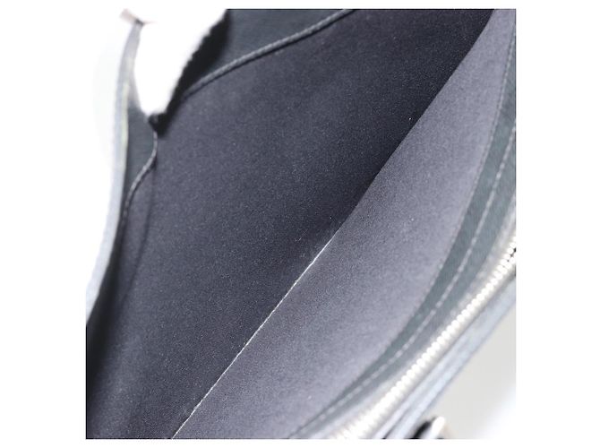 LOUIS VUITTON Taiga Porte Documents Rozan Bag Ardoise M30052 LV Auth ka4757 Grigio - vista 23