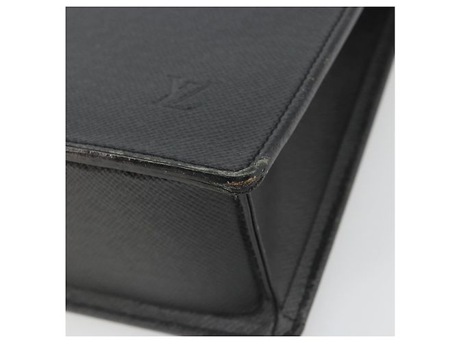 LOUIS VUITTON Taiga Porte Documents Rozan Bag Ardoise M30052 LV Auth ka4757 Grigio - vista 9