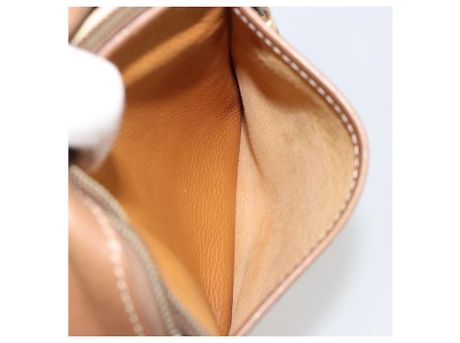 Borsa a Spalla LOEWE in Pelle Marrone Oro Auth 187385 D'oro - vista 20