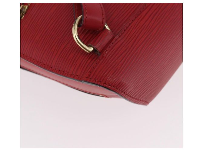 Zaino LOUIS VUITTON Epi Mabillon Rosso Castilian M52237 LV Auth 187537 - vista 18