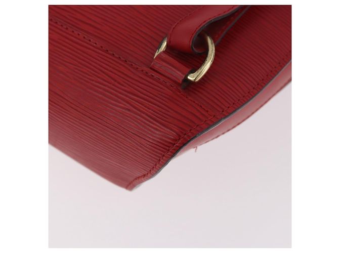 Zaino LOUIS VUITTON Epi Mabillon Rosso Castilian M52237 LV Auth 187537 - vista 19