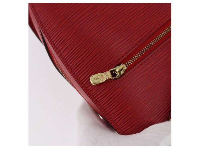 Zaino LOUIS VUITTON Epi Mabillon Rosso Castilian M52237 LV Auth 187537 - vista 20