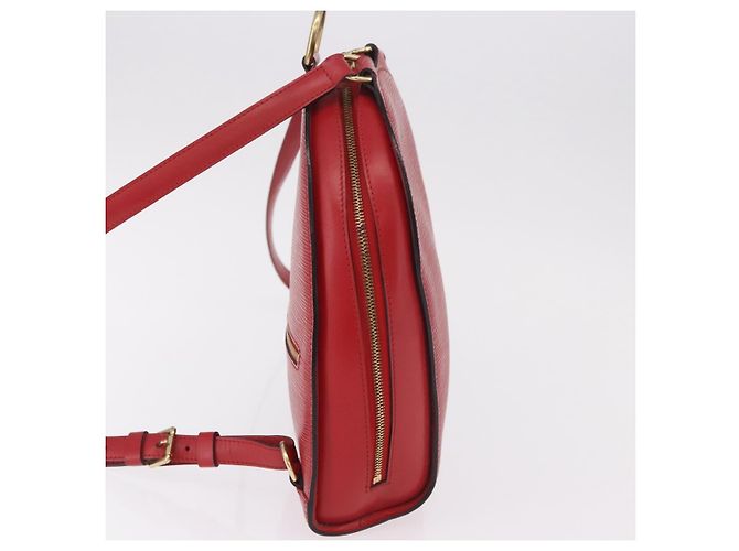 Zaino LOUIS VUITTON Epi Mabillon Rosso Castilian M52237 LV Auth 187537 - vista 4