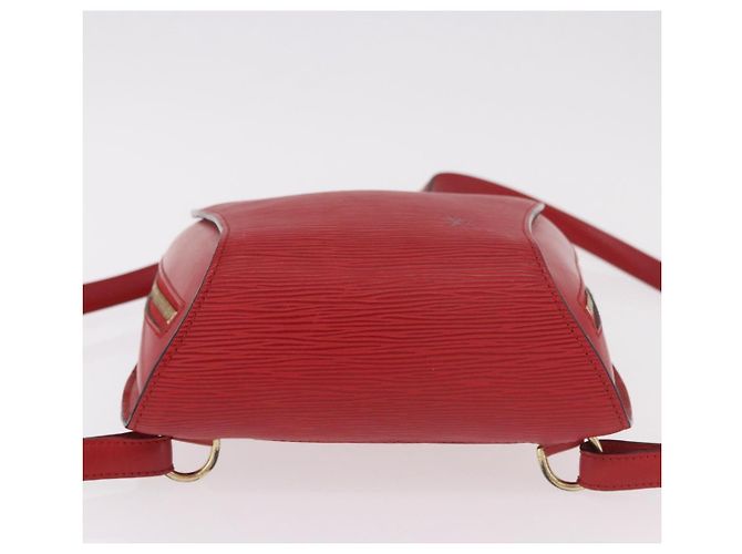 Zaino LOUIS VUITTON Epi Mabillon Rosso Castilian M52237 LV Auth 187537 - vista 5