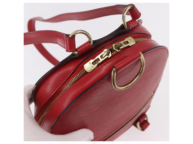 Zaino LOUIS VUITTON Epi Mabillon Rosso Castilian M52237 LV Auth 187537 - vista 6