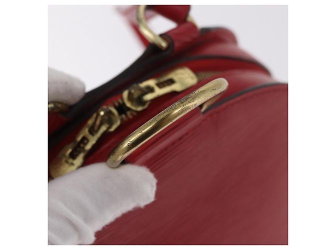 Zaino LOUIS VUITTON Epi Mabillon Rosso Castilian M52237 LV Auth 187537 - vista 7