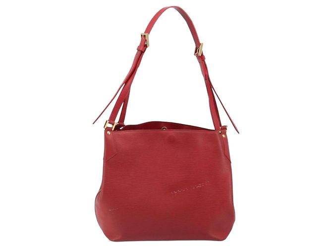 Borsa a Spalla LOUIS VUITTON Epi Mandala MM Rosso M5889E LV Auth 185529 - vista 2