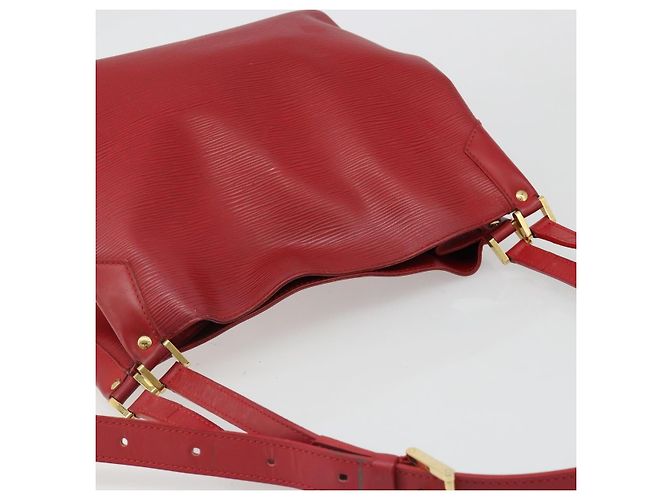 Borsa a Spalla LOUIS VUITTON Epi Mandala MM Rosso M5889E LV Auth 185529 - vista 7