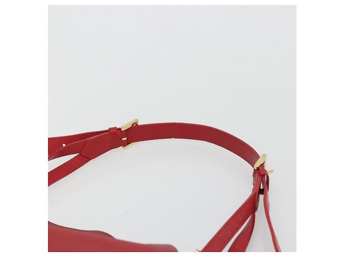 Borsa a Spalla LOUIS VUITTON Epi Mandala MM Rosso M5889E LV Auth 185529 - vista 9