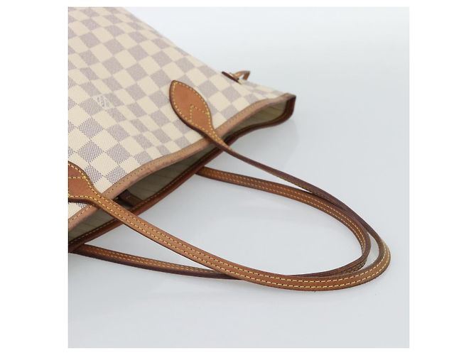 LOUIS VUITTON Damier Azur Neverfull MM Tote Bag N41605 LV Auth ka4805 - vista 7