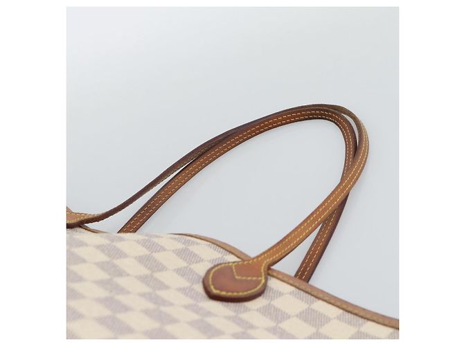 LOUIS VUITTON Damier Azur Neverfull MM Tote Bag N41605 LV Auth ka4805 - vista 8