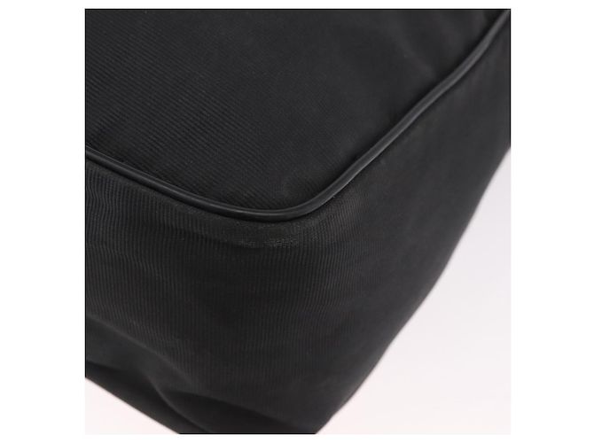 Borsa a Spalla FENDI Canvas Nero Oro Auth 186111 D'oro - vista 14