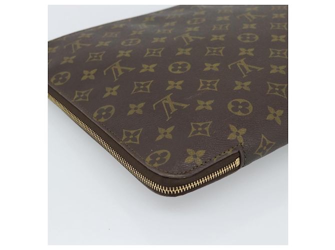 LOUIS VUITTON Monogram Posh Documents Briefcase M53457 LV Auth 187665 Monogramma - vista 16