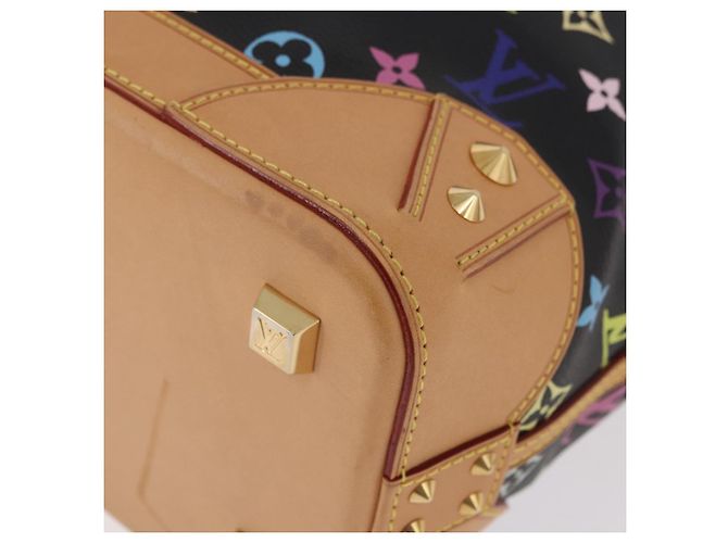 Borsa Tote LOUIS VUITTON Multicolor Shirley MM Nera M93213 LV Auth 186256SAV Nero - vista 13
