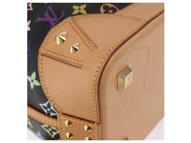 Borsa Tote LOUIS VUITTON Multicolor Shirley MM Nera M93213 LV Auth 186256SAV Nero - vista 14
