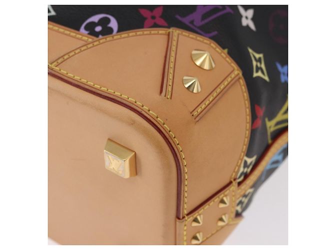 Borsa Tote LOUIS VUITTON Multicolor Shirley MM Nera M93213 LV Auth 186256SAV Nero - vista 15