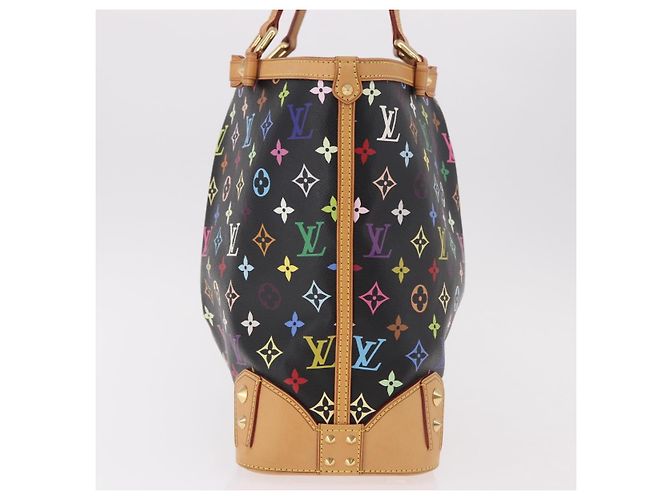 Borsa Tote LOUIS VUITTON Multicolor Shirley MM Nera M93213 LV Auth 186256SAV Nero - vista 4