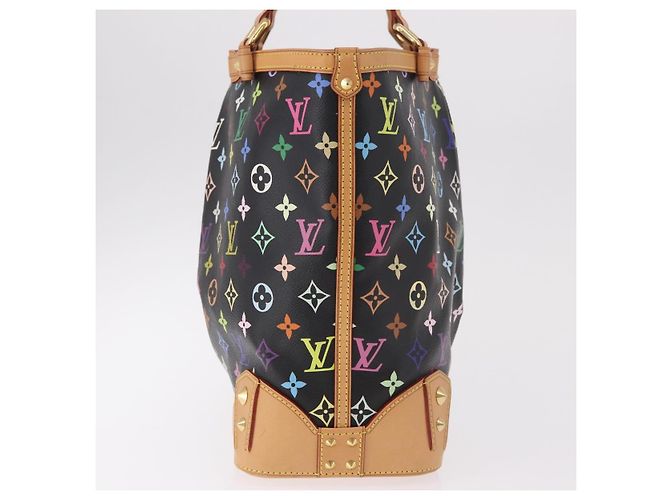 Borsa Tote LOUIS VUITTON Multicolor Shirley MM Nera M93213 LV Auth 186256SAV Nero - vista 5
