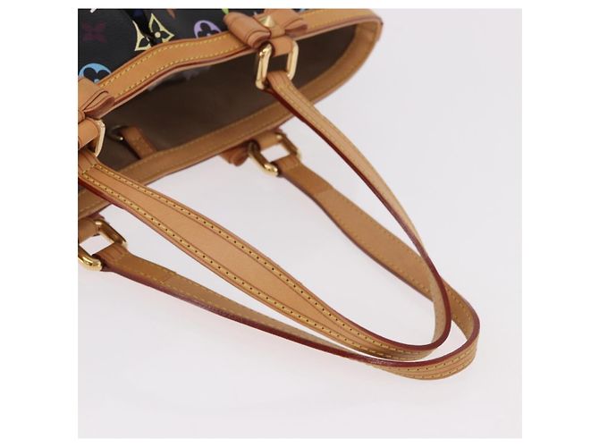 Borsa Tote LOUIS VUITTON Multicolor Shirley MM Nera M93213 LV Auth 186256SAV Nero - vista 7