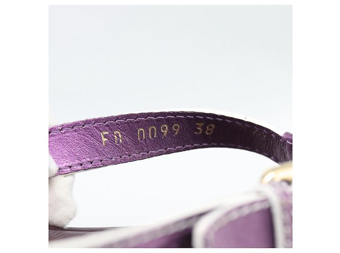 Sandali LOUIS VUITTON Monogram Purple LV Auth 186233M Porpora - vista 17