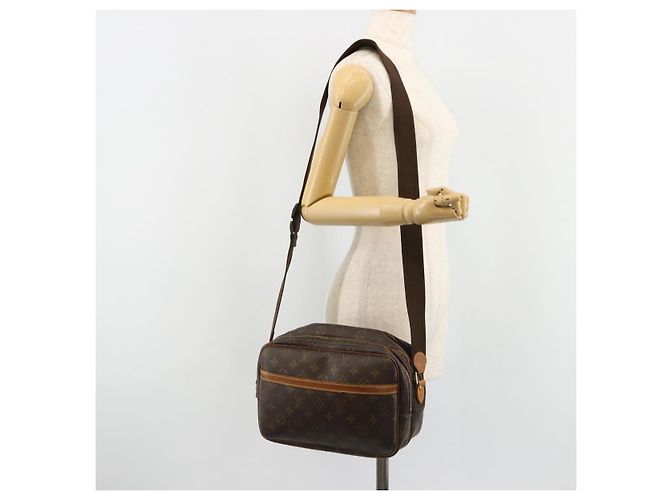 LOUIS VUITTON Borsa a Spalla Monogram Reporter PM M45254 LV Auth hk3853 Monogramma - vista 25