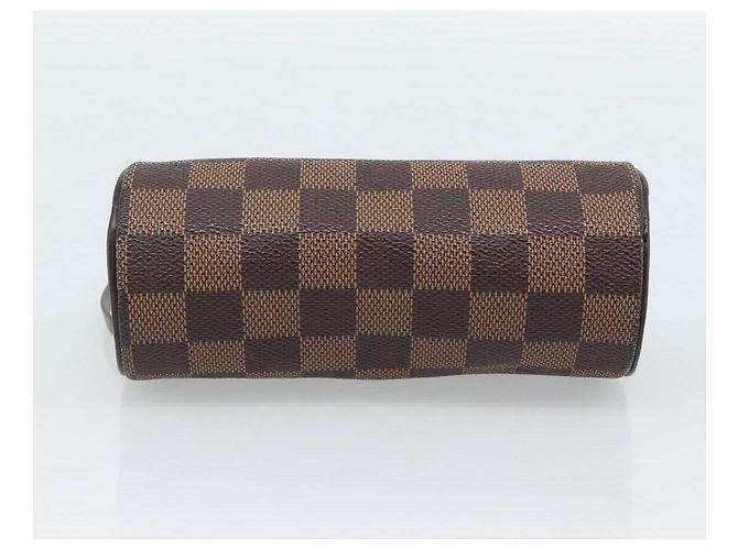 LOUIS VUITTON Pouch Papillon Damier Ebene Auth LV 187564 - vista 5