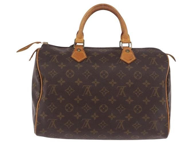 LOUIS VUITTON Borsa Monogram Speedy 30 M41526 LV Auth 186218A Monogramma - vista 3