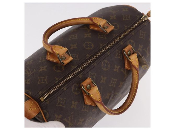 LOUIS VUITTON Borsa Monogram Speedy 30 M41526 LV Auth 186218A Monogramma - vista 6