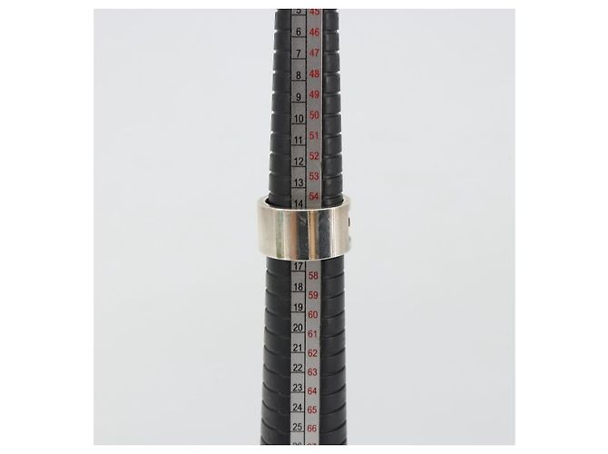 GUCCI icon Ring Metall Silber Auth SW2360V - Ansicht 12
