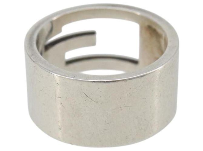 GUCCI icon Ring Metall Silber Auth SW2360V - Ansicht 3