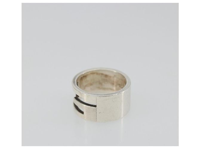 GUCCI icon Ring Metall Silber Auth SW2360V - Ansicht 4