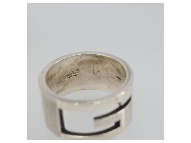GUCCI icon Ring Metall Silber Auth SW2360V - Ansicht 7